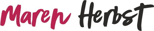 Logo von marenherbst.de, lange Version